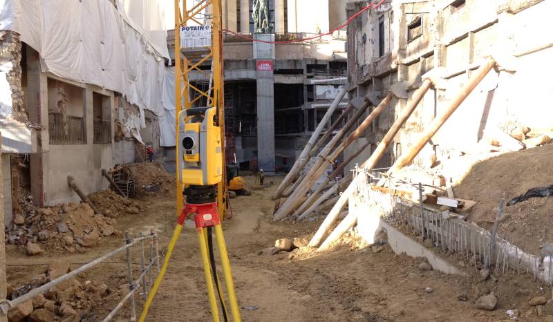 Station robotisée sur Chantier