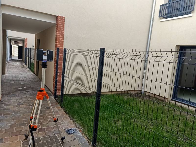 Scanner 3D pour mise en copropriété